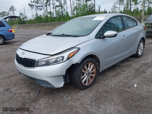 2017 Kia Forte LX with VIN 3KPFL4A74HE021974, listed as a IAAI auction lot 41939812 with 208,544 mi miles. Bid and sale history available at carsss.com. Image 18.