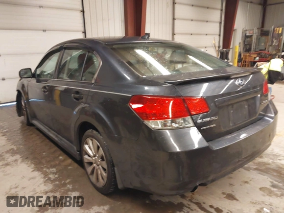 2011 Subaru Legacy Limited Power Moon with VIN 4S3BMBK6XB3210052, listed as a IAAI auction lot 41048000 with 138,135 mi miles and . Bid and sale history available at DreamBid. Image 3.