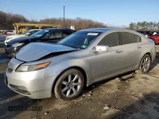 2012 Acura TL Tech Auto with VIN 19UUA8F53CA033297, listed as a Copart auction lot 44336125 with 129,047 mi miles and Clean Title. Bid and sale history available at carsss.com. Image 1.