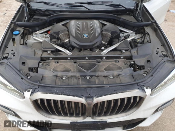 2021 BMW X5 M50i with VIN 5UXJU4C05M9E44232, listed as a Copart auction lot 53387665 with 49,978 mi miles and Salvage Title. Bid and sale history available at DreamBid. Image 14.