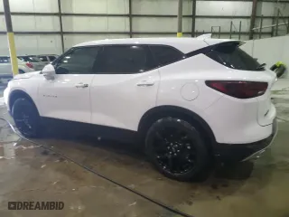 2023 Chevrolet Blazer LT with VIN 3GNKBHR44PS135029, listed as a Copart auction lot 41659215 with 26,877 mi miles and Salvage Title. Bid and sale history available at carsss.com. Image 2.
