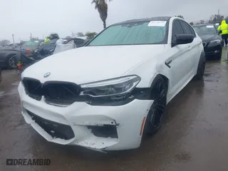 2019 BMW M5 Competition with VIN WBSJF0C52KB447102, listed as a IAAI auction lot 41778593 with 31,030 mi miles. Bid and sale history available at carsss.com. Image 2.