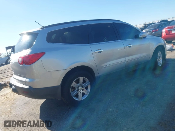 2012 Chevrolet Traverse 1LT with VIN 1GNKRGED9CJ126799, listed as a IAAI auction lot 41835951 with 198,731 mi miles and . Bid and sale history available at DreamBid. Image 4.