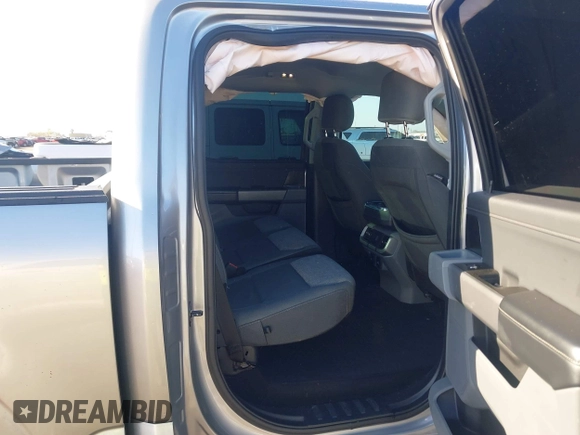 2021 Ford F-150 XL with VIN 1FTEW1CP3MFC30671, listed as a IAAI auction lot 41670207 with 56,540 mi miles. Bid and sale history available at carsss.com. Image 8.