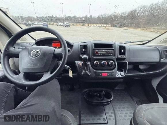 2016 Ram ProMaster Cargo with VIN 3C6TRVAGXGE115998, listed as a Copart auction lot 47880035 with 151,964 mi miles and Clean Title. Bid and sale history available at DreamBid. Image 7.