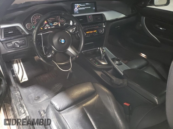 2015 BMW 4 Series 435i with VIN WBA3R1C53FK194890, listed as a Copart auction lot 87603825 with 126,991 mi miles and Salvage Title. Bid and sale history available at DreamBid. Image 8.