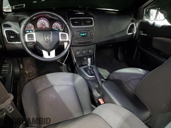 2012 Dodge Avenger SXT with VIN 1C3CDZCB2CN219430, listed as a Copart auction lot 53958865 with 99,106 mi miles and Salvage Title. Bid and sale history available at DreamBid. Image 8.