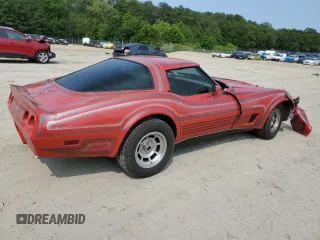 1980 Chevrolet Corvette with VIN 1Z878AS403224, listed as a Copart auction lot 59128755 with 486,848 mi miles and Salvage title. Bid and sale history available at DreamBid. Image 3.