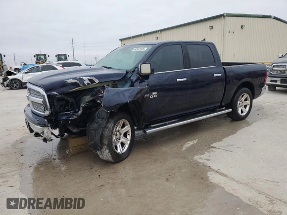 2018 Ram 1500 Big Horn with VIN 1C6RR7LT8JS242852, listed as a Copart auction lot 42941925 with 106,018 mi miles and Salvage Title. Bid and sale history available at carsss.com. Image 1.