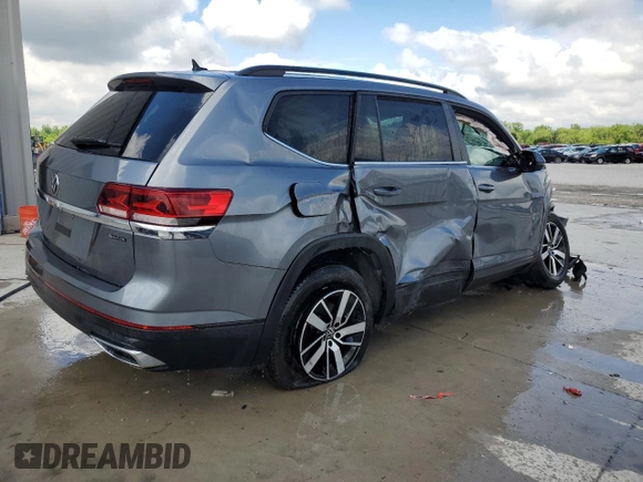 2023 Volkswagen Atlas SE с VIN 1V2LP2CA5PC519982, выставлен на аукционе Copart как лот 55329955 с пробегом 53 475 миль миль и Списание • Salvage title. История ставок и продаж доступна на DreamBid. Изображение 3.