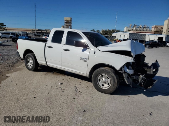 2020 Ram 1500 Classic Tradesman with VIN 1C6RR6FG5LS149637, listed as a Copart auction lot 41772355 with 79,445 mi miles and Salvage Title. Bid and sale history available at carsss.com. Image 4.