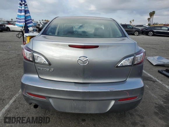 2013 Mazda 3 i SV with VIN JM1BL1TG4D1844346, listed as a Copart auction lot 43629345 with 89,245 mi miles and Salvage Title. Bid and sale history available at DreamBid. Image 6.