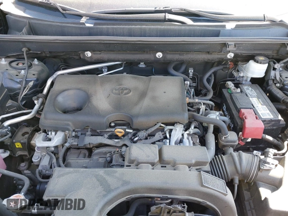 2019 Toyota RAV4 XLE Premium with VIN 2T3A1RFV4KW078806, listed as a IAAI auction lot 41877504 with 99,017 mi miles. Bid and sale history available at carsss.com. Image 10.