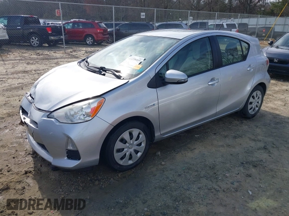 2014 Toyota Prius One with VIN JTDKDTB39E1067395, listed as a IAAI auction lot 41613735 with 207,466 mi miles and . Bid and sale history available at DreamBid. Image 17.