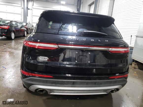 2020 Lincoln Corsair Standard with VIN 5LMCJ1D99LUL11019, listed as a Copart auction lot 37530903 with 22,625 mi miles. Bid and sale history available at carsss.com. Image 6.