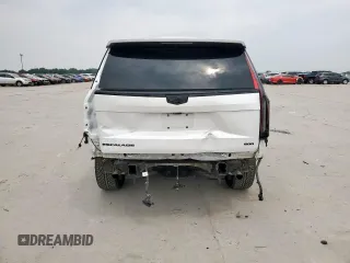 2022 Cadillac Escalade RWD Premium Luxury with VIN 1GYS3BKL2NR355879, listed as a Copart auction lot 56738155 with Not provided miles and Salvage title. Bid and sale history available at DreamBid. Image 6.