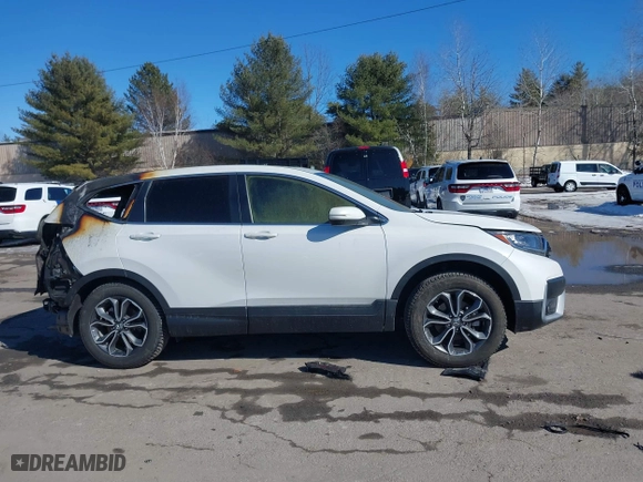 2022 Honda CR-V EX with VIN 2HKRW2H56NH639110, listed as a IAAI auction lot 41690386 with 1 mi miles. Bid and sale history available at carsss.com. Image 13.