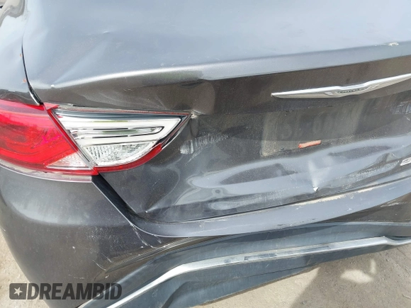 2016 Chrysler 200 S with VIN 1C3CCCBG7GN122548, listed as a IAAI auction lot 41844217 with 127,546 mi miles. Bid and sale history available at carsss.com. Image 6.