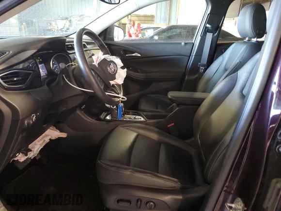 2021 Buick Encore GX Essence with VIN KL4MMGSL5MB150213, listed as a Copart auction lot 51256435 with 38,465 mi miles and Salvage title. Bid and sale history available at DreamBid. Image 7.