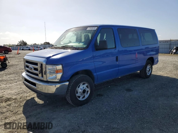 2014 Ford Econoline Cargo with VIN 1FMNE3BL0EDA57875, listed as a Copart auction lot 51648615 with 250,398 mi miles and Clean Title. Bid and sale history available at DreamBid. Image 1.