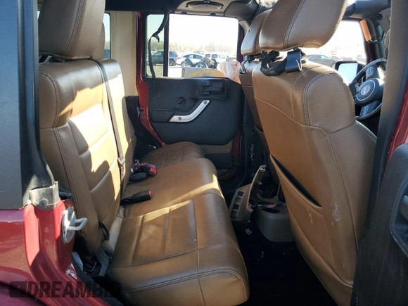 2012 Jeep Wrangler Unlimited Rubicon with VIN 1C4HJWFG4CL114089, listed as a Copart auction lot 49436495 with 189,079 mi miles and Salvage title. Bid and sale history available at DreamBid. Image 10.