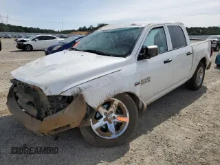2017 Ram 1500 Express z VIN 3C6RR7KT3HG796917, wystawiony jako Copart lot #57065095 z przebiegiem 132 478 mil mil oraz Szkoda całkowita • Salvage title. Historia ofert i sprzedaży dostępna na DreamBid. Obrazek 1.