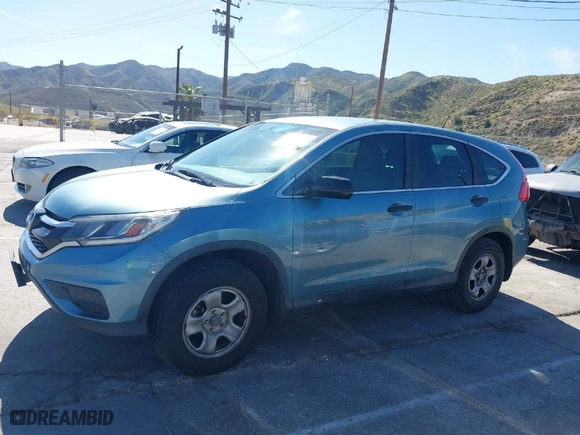 2015 Honda CR-V LX with VIN 2HKRM3H39FH539336, listed as a IAAI auction lot 42000995 with 55,721 mi miles. Bid and sale history available at carsss.com. Image 14.