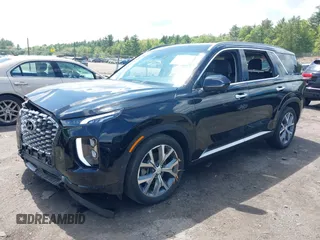 2020 Hyundai Palisade SEL with VIN KM8R4DHE5LU031403, listed as a IAAI auction lot 42254133 with 19,398 mi miles and . Bid and sale history available at DreamBid. Image 2.