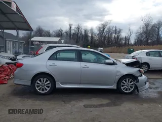 2009 Toyota Corolla with VIN 2T1BU40E69C110005, listed as a IAAI auction lot 41670634 with 191,866 mi miles. Bid and sale history available at carsss.com. Image 13.