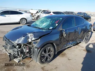 2021 Nissan Sentra SV with VIN 3N1AB8CV1MY221464, listed as a IAAI auction lot 41668918 with 80,819 mi miles and . Bid and sale history available at DreamBid. Image 6.