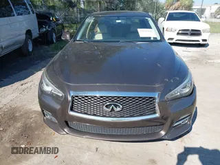 2015 Infiniti Q50 Premium z VIN JN1BV7AR3FM396882, wystawiony jako IAAI lot #37523335 z przebiegiem 89 761 mil mil oraz . Historia ofert i sprzedaży dostępna na DreamBid. Obrazek 11.