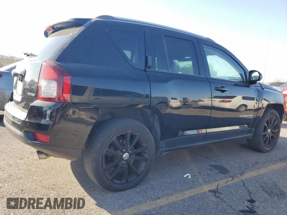 2015 Jeep Compass Limited with VIN 1C4NJDCB3FD258893, listed as a Copart auction lot 74619244 with 108,436 mi miles and Salvage Title. Bid and sale history available at carsss.com. Image 3.