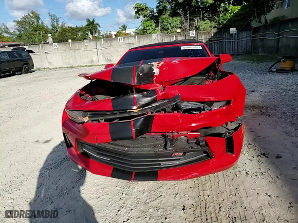 2018 Chevrolet Camaro 1LT with VIN 1G1FB3DXXJ0106642, listed as a Copart auction lot 43841085 with 66,467 mi miles and Salvage Title. Bid and sale history available at carsss.com. Image 11.