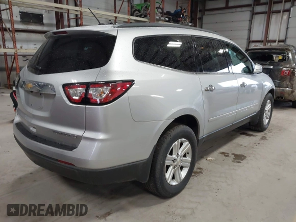 2014 Chevrolet Traverse LT with VIN 1GNKVGKD0EJ349302, listed as a IAAI auction lot 41860888 with 83,535 mi miles. Bid and sale history available at carsss.com. Image 4.