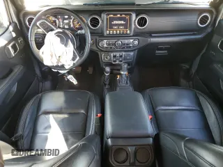 2020 Jeep Wrangler Unlimited Sahara Altitude with VIN 1C4HJXEN8LW209405, listed as a Copart auction lot 50297225 with 13,267 mi miles and Salvage title. Bid and sale history available at DreamBid. Image 8.