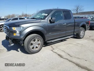 2016 Ford F-150 XLT with VIN 1FTEX1EP2GFD61525, listed as a Copart auction lot 48534085 with 92,859 mi miles and Salvage Title. Bid and sale history available at carsss.com. Image 1.