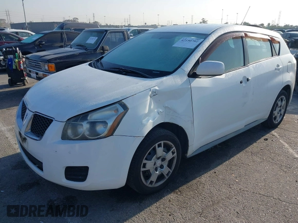 2009 Pontiac Vibe with VIN 5Y2SM67059Z401610, listed as a IAAI auction lot 42150702 with 225,835 mi miles. Bid and sale history available at carsss.com. Image 2.