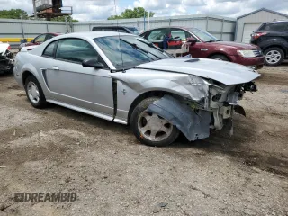 2001 Ford Mustang Standard with VIN 1FAFP40491F135093, listed as a Copart auction lot 59733575 with Not provided miles and Salvage title. Bid and sale history available at DreamBid. Image 4.