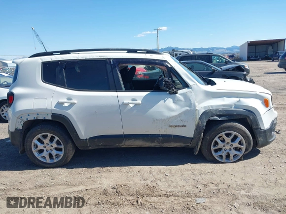 2017 Jeep Renegade Altitude with VIN ZACCJBBBXHPF94865, listed as a IAAI auction lot 42058023 with 92,538 mi miles and . Bid and sale history available at DreamBid. Image 12.