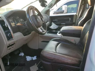 2013 Ram 3500 Longhorn with VIN 3C63RRKL9DG548814, listed as a Copart auction lot 61847214 with 0 mi miles and Salvage Title. Bid and sale history available at carsss.com. Image 7.