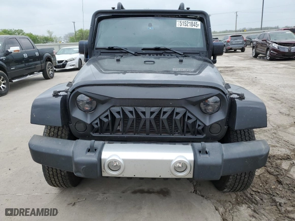 2011 Jeep Wrangler Unlimited Sahara with VIN 1J4HA5H13BL546703, listed as a Copart auction lot 51521845 with 127,132 mi miles and Salvage Title. Bid and sale history available at carsss.com. Image 5.