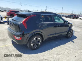 2023 Kia Niro Wind with VIN KNDCR3L15P5025823, listed as a Copart auction lot 50374514 with 37,647 mi miles and Salvage Title. Bid and sale history available at DreamBid. Image 3.