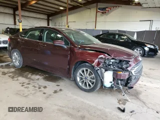 2017 Ford Fusion SE with VIN 3FA6P0HD9HR404655, listed as a Copart auction lot 53267515 with 89,941 mi miles and Salvage Title. Bid and sale history available at DreamBid. Image 4.
