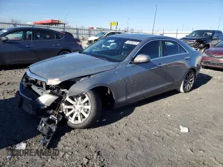 2017 Cadillac ATS AWD z VIN 1G6AG5RX7H0195378, wystawiony jako Copart lot #46236275 z przebiegiem 68 916 mil mil oraz Szkoda całkowita • Salvage title. Historia ofert i sprzedaży dostępna na DreamBid. Obrazek 1.