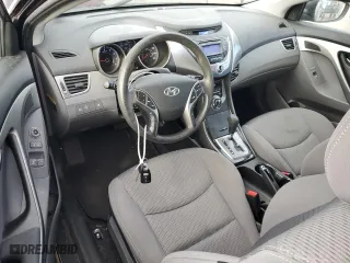 2013 Hyundai Elantra Coupe GS PZEV with VIN KMHDH6AE1DU007539, listed as a Copart auction lot 81178884 with 75,554 mi miles and Salvage Title. Bid and sale history available at carsss.com. Image 8.