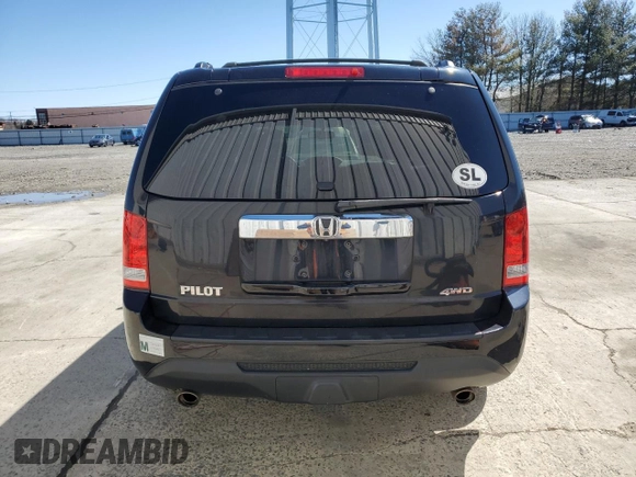 2013 Honda Pilot EX-L with VIN 5FNYF4H59DB003480, listed as a Copart auction lot 50024455 with 120,957 mi miles and Salvage Title. Bid and sale history available at DreamBid. Image 6.