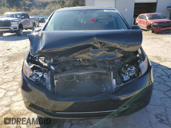 2014 Honda Odyssey EX-L with VIN 5FNRL5H69EB121140, listed as a Copart auction lot 79698724 with 169,626 mi miles and Salvage Title. Bid and sale history available at DreamBid. Image 5.