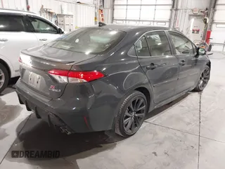 2023 Toyota Corolla Hybrid LE with VIN JTDBCMFE7P3021639, listed as a IAAI auction lot 41026783 with 38,656 mi miles. Bid and sale history available at carsss.com. Image 4.