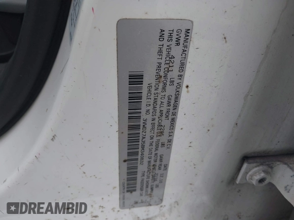 2011 Volkswagen Jetta SE z VIN 3VWDZ7AJ5BM340832, wystawiony jako IAAI lot #42043070 z przebiegiem 113 790 mil mil oraz . Historia ofert i sprzedaży dostępna na DreamBid. Obrazek 9.