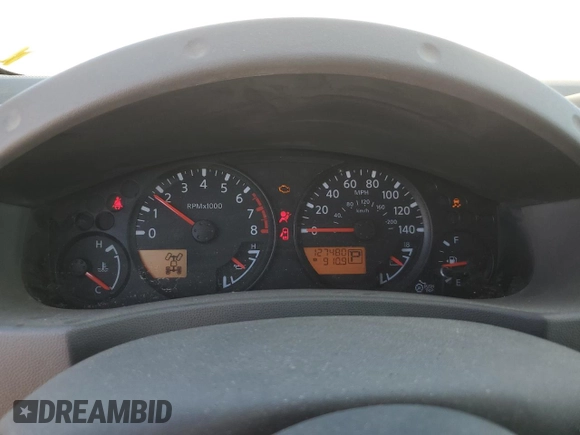 2017 Nissan Frontier SV with VIN 1N6AD0EV3HN748010, listed as a Copart auction lot 49775755 with 127,480 mi miles and Salvage title. Bid and sale history available at DreamBid. Image 9.